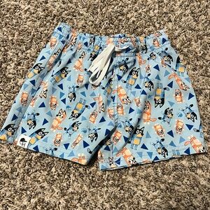 NWOT George Hats Bluey Hybrid Shorts 3/4T